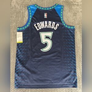 Anthony Edwards Minnesota Timberwolves #5 Men's Basketball Jersey